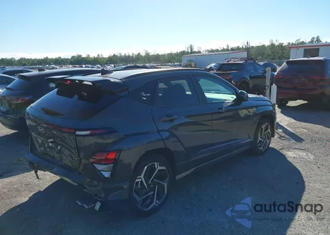 2025 Hyundai Kona N Line S z USA, uszkodzony, nr VIN KM8HB3A3XSU254510